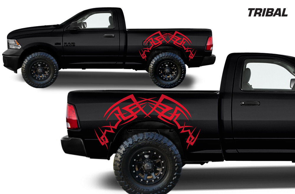 Custom Tribal Body Graphics Decal Kit - Click Image to Close